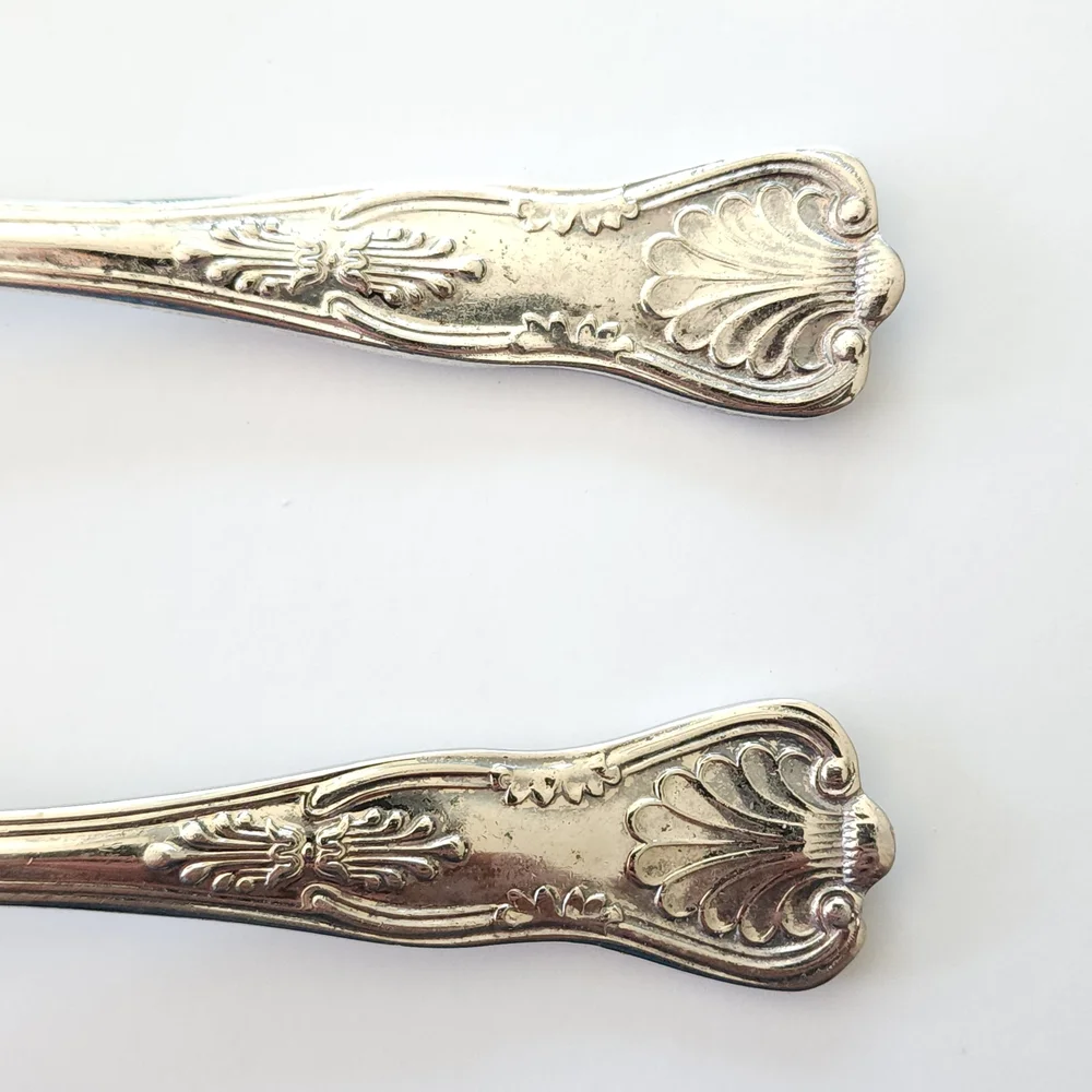 Ornate‎ Silver Serving Utensil Set